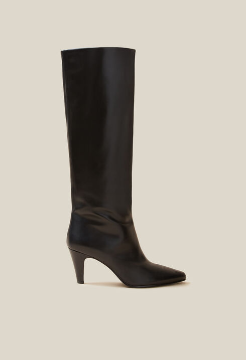 Bottes hautes cuir