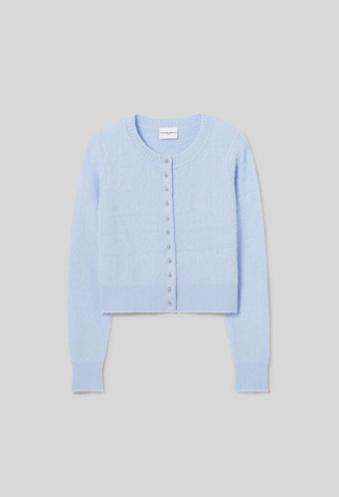Brushed Knit Cardigan