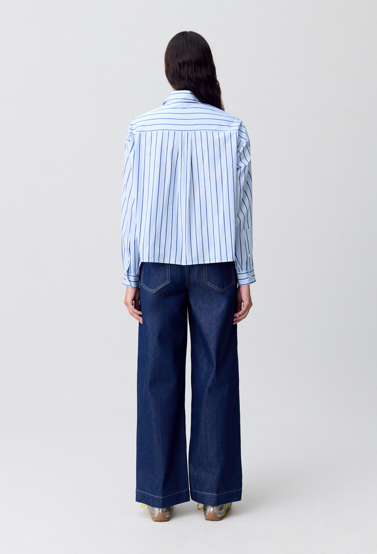 Chemise oversize rayures