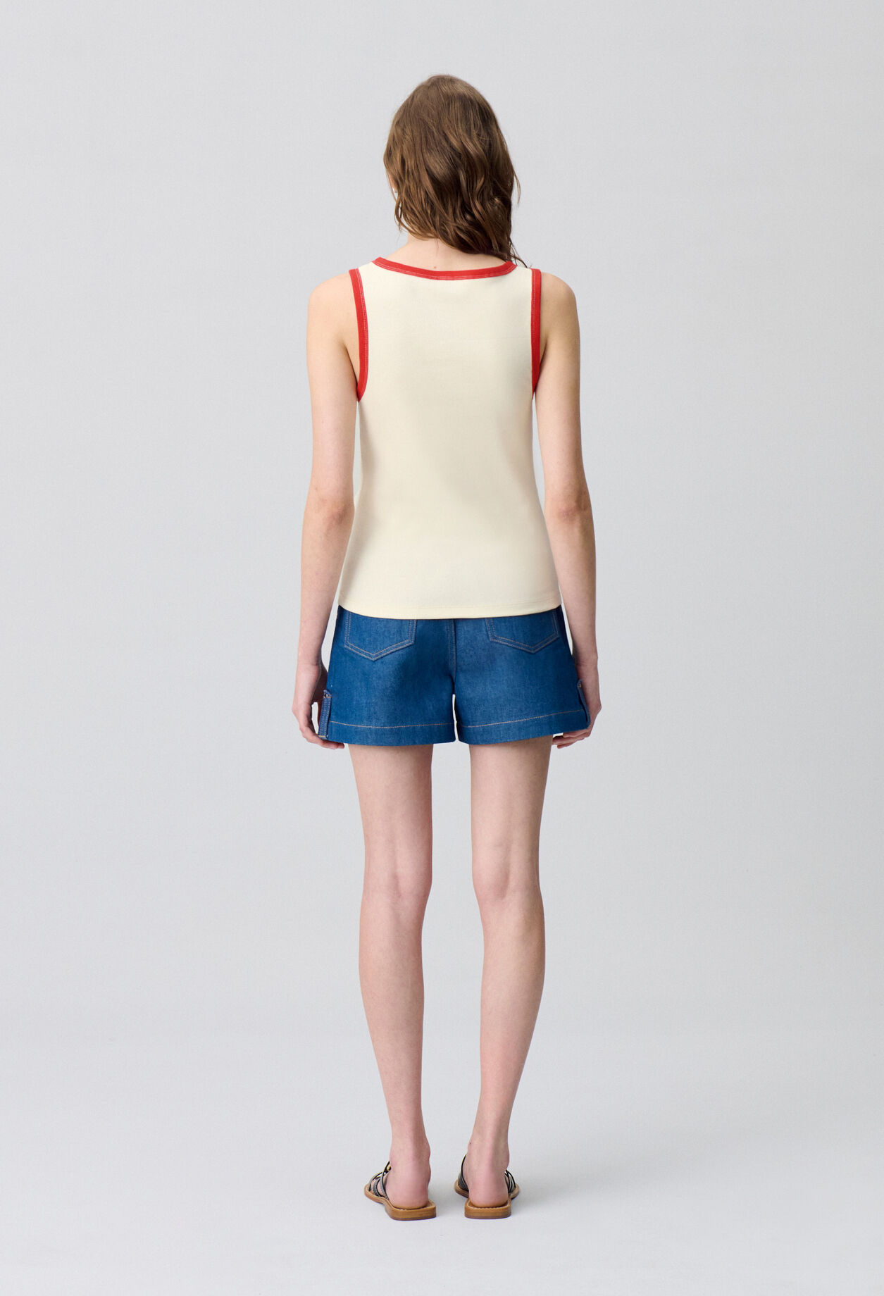 Contrast Tank Top