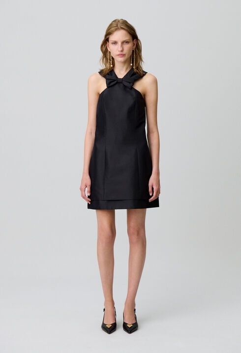 Robe courte nœud
