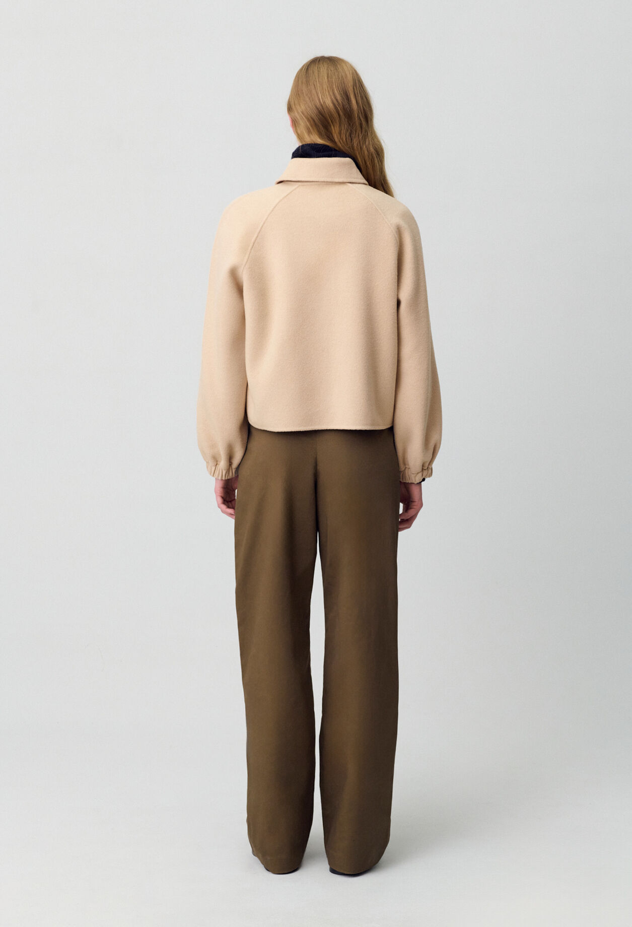 Short Shirt Collar Jacket