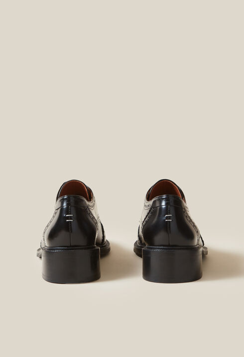 Derbies cuir vernis