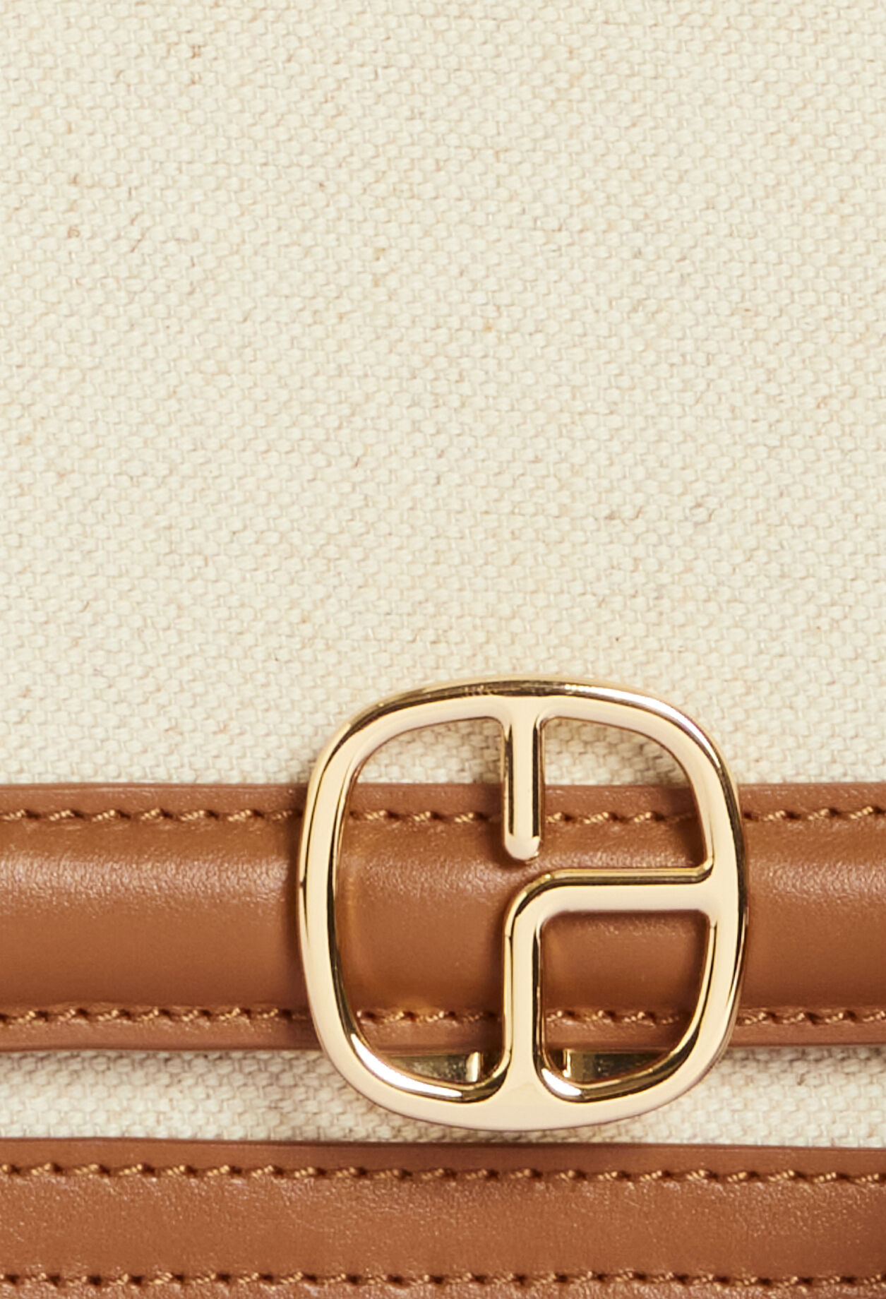Alberto beige canvas bag