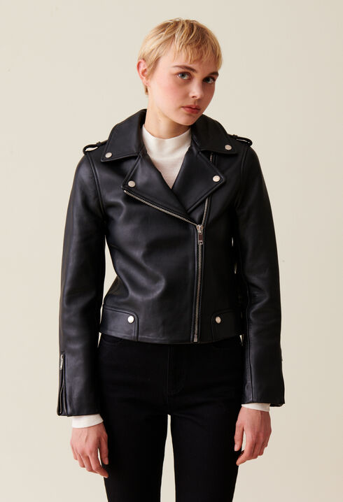 Leather jacket