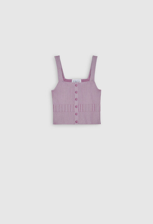 Two-tone vest top