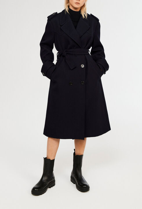 Coat made from wool