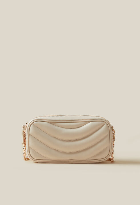 Sac Alba cuir matelassé chaîne