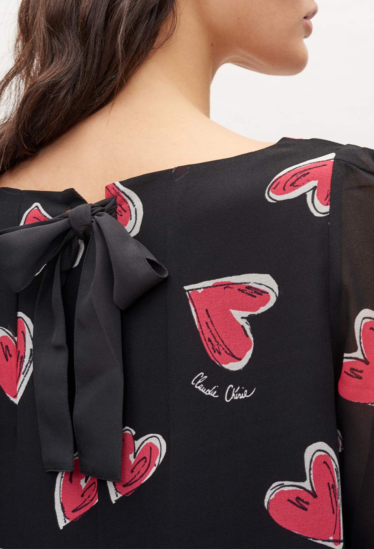 Robe courte evasee