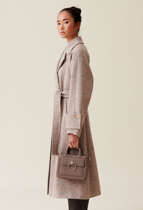 Sac Anouck cuir grainé chaîne