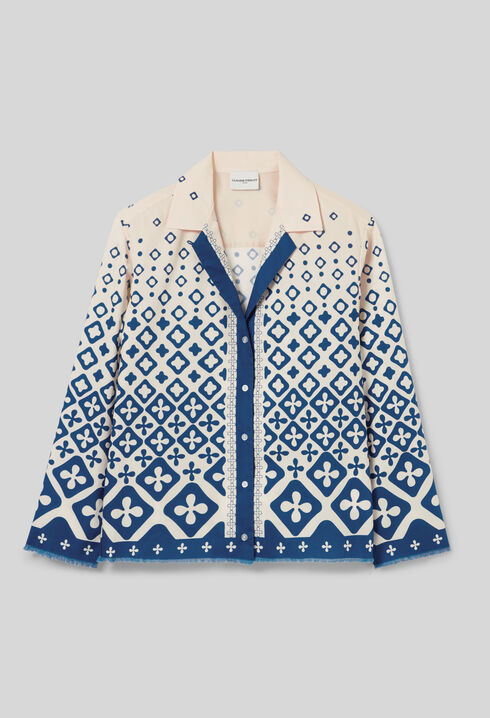 Chemise fluide imprimée