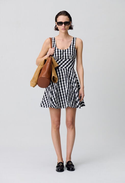 Robe courte patineuse