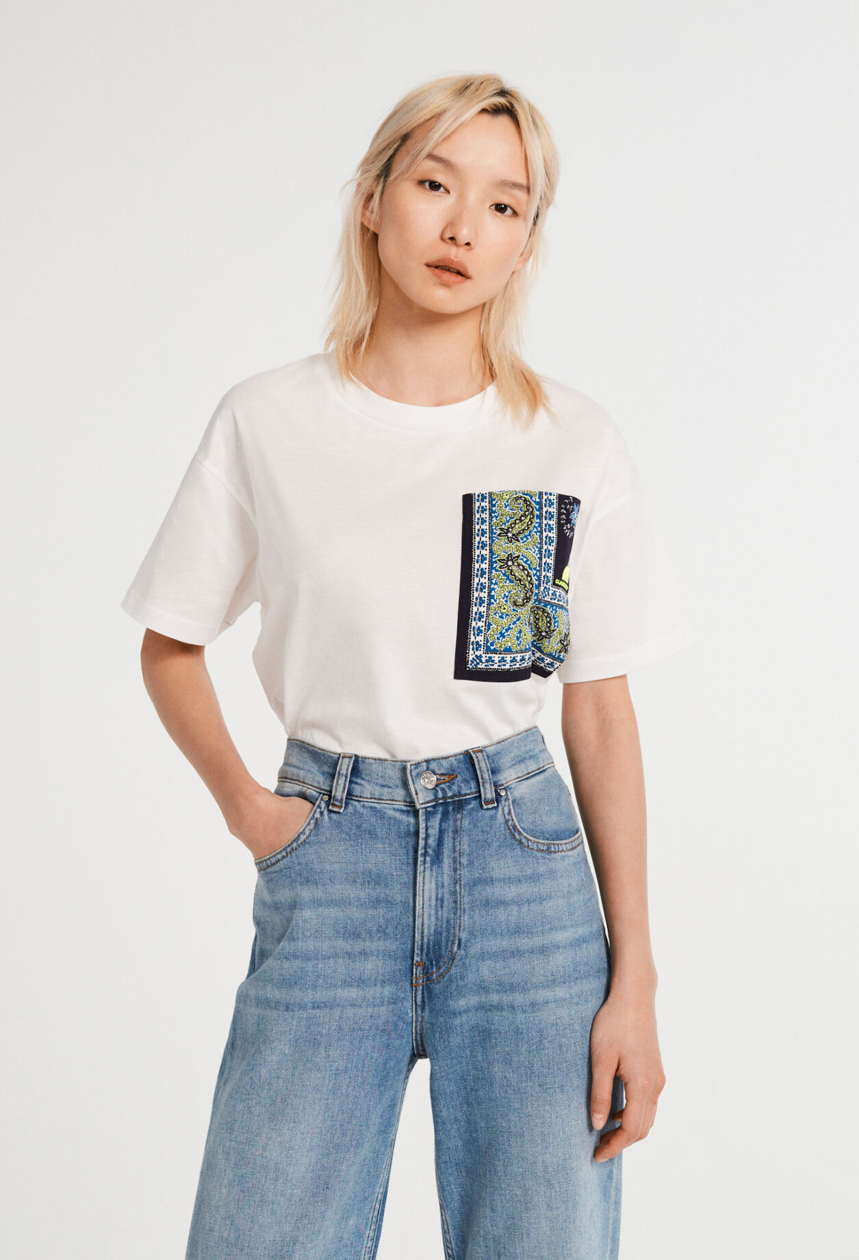 T-shirt ample