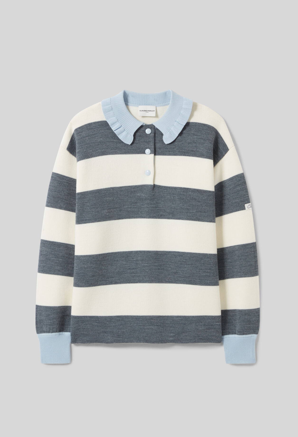 Striped Polo Jumper