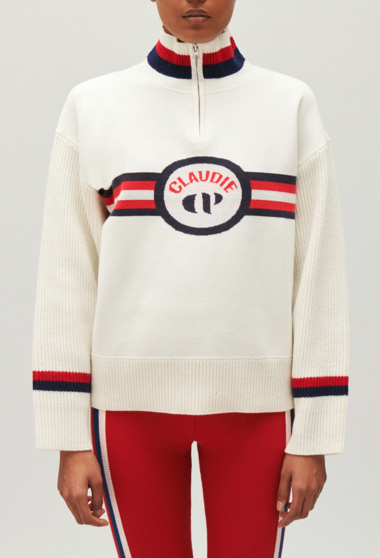 Oversized knitted jumper