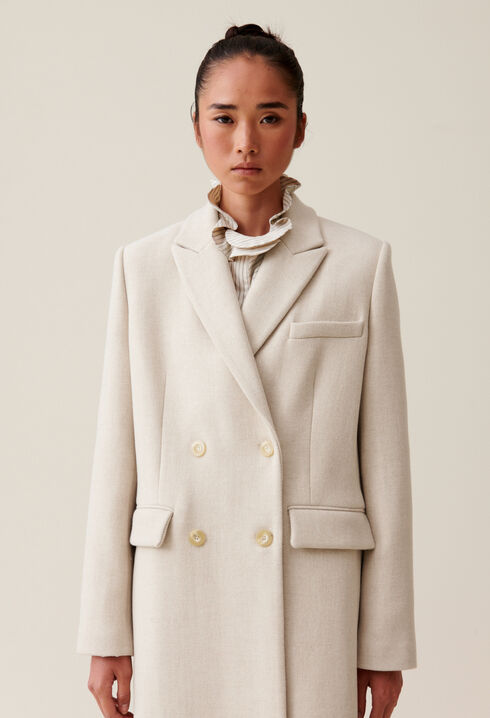 Classic Straight Mid-Length Coat