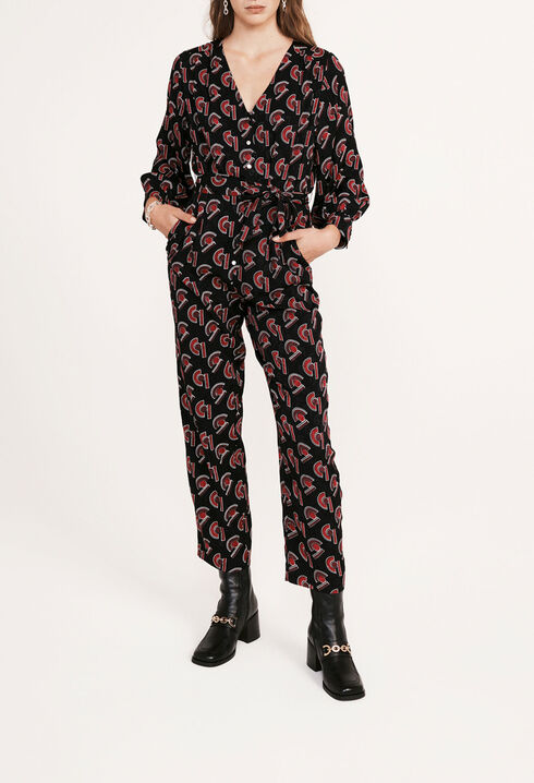 Print jumpsuit