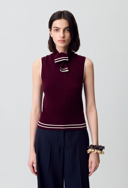 Pull sans manches
