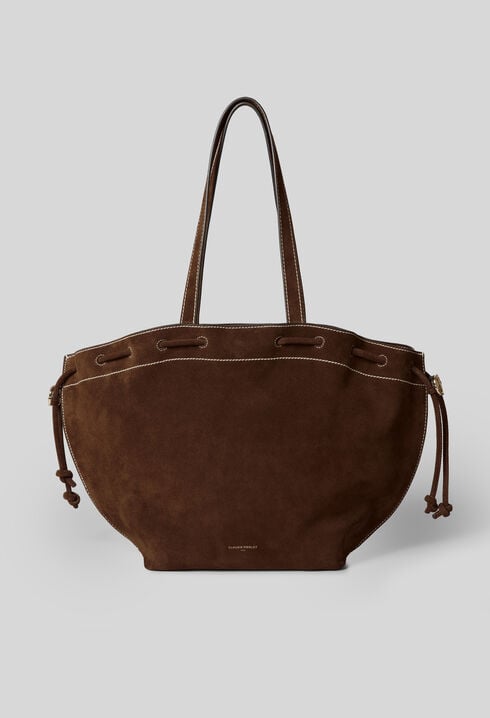 Alban suede leather bag