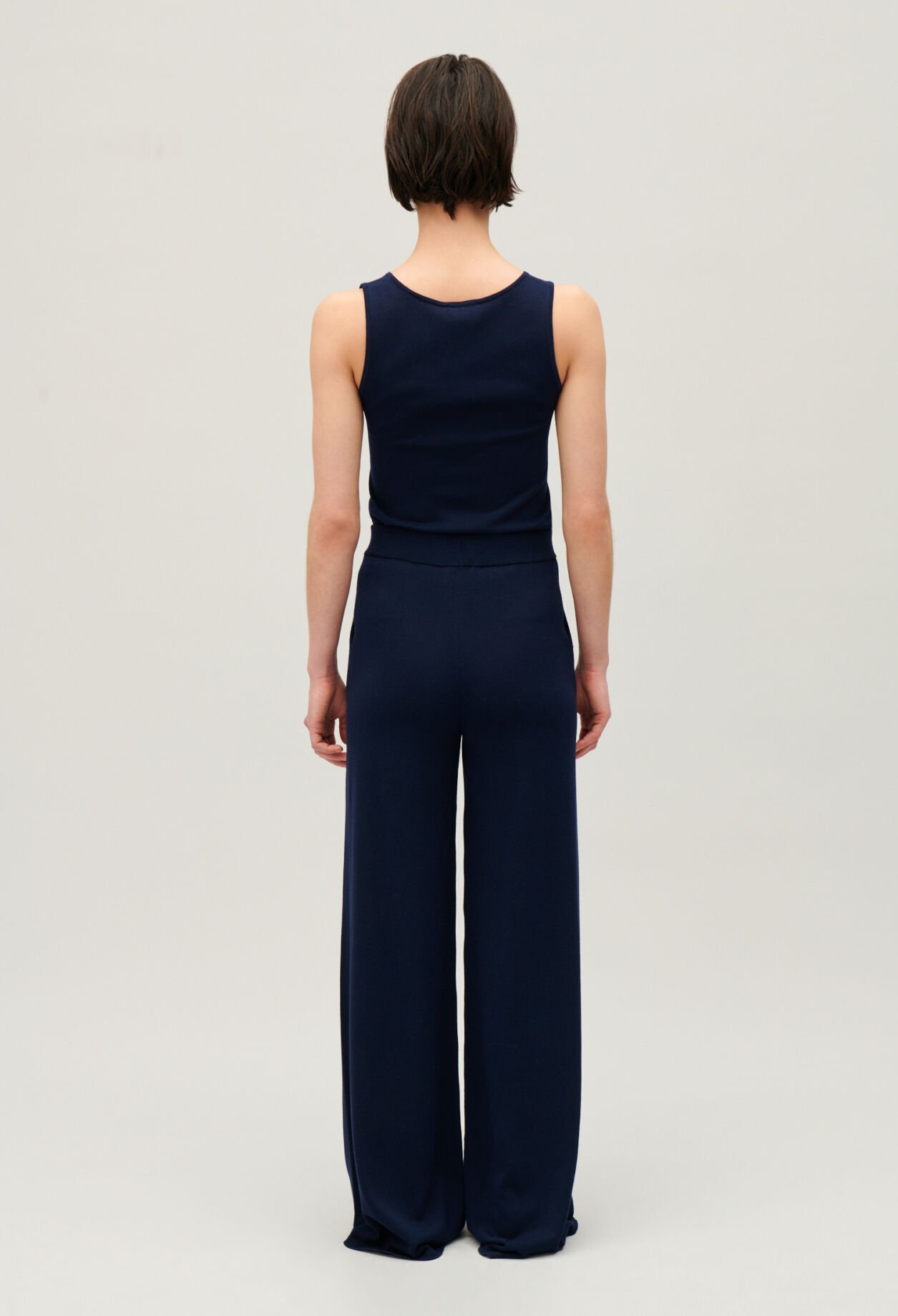 Pantalon fluide maille