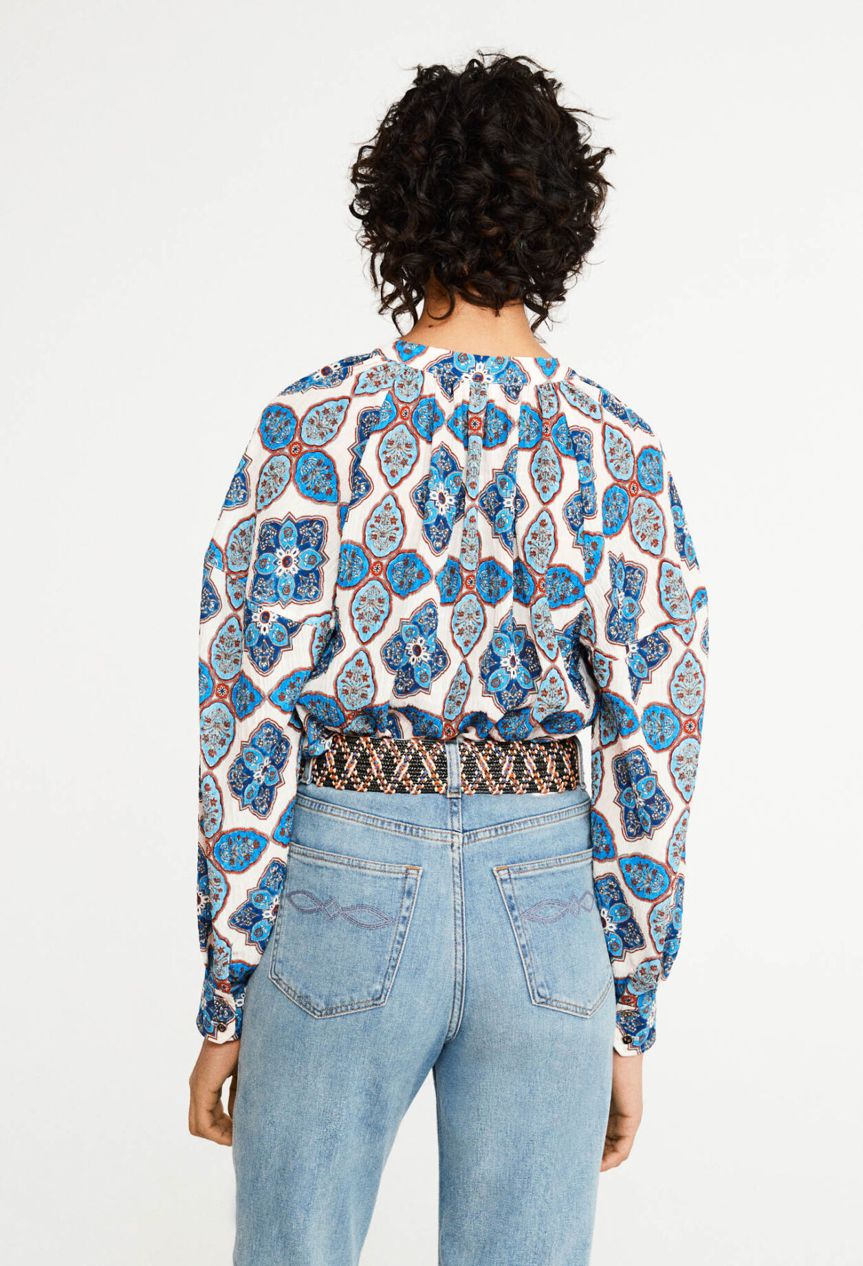 Printed blouse