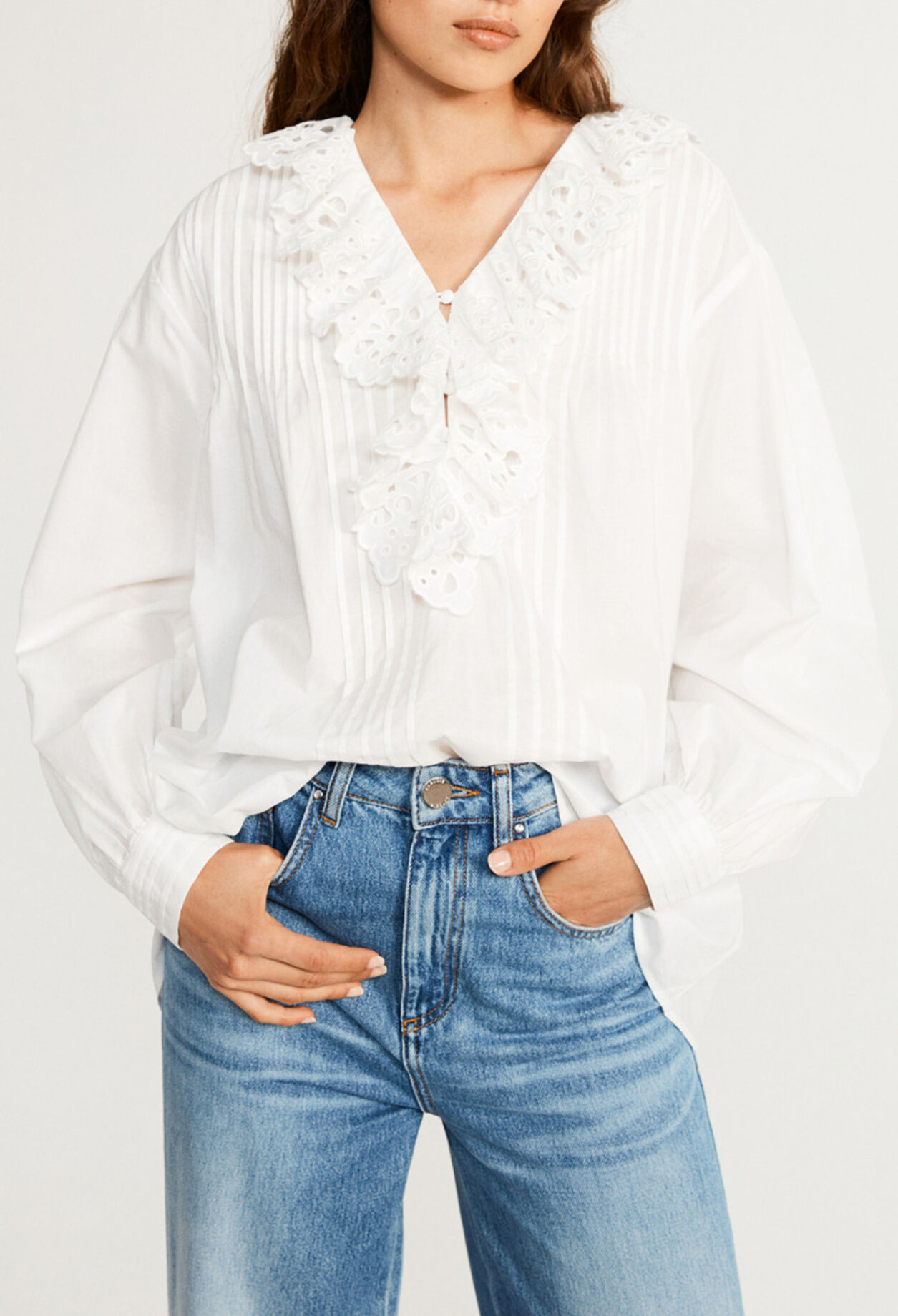 Organic cotton blouse