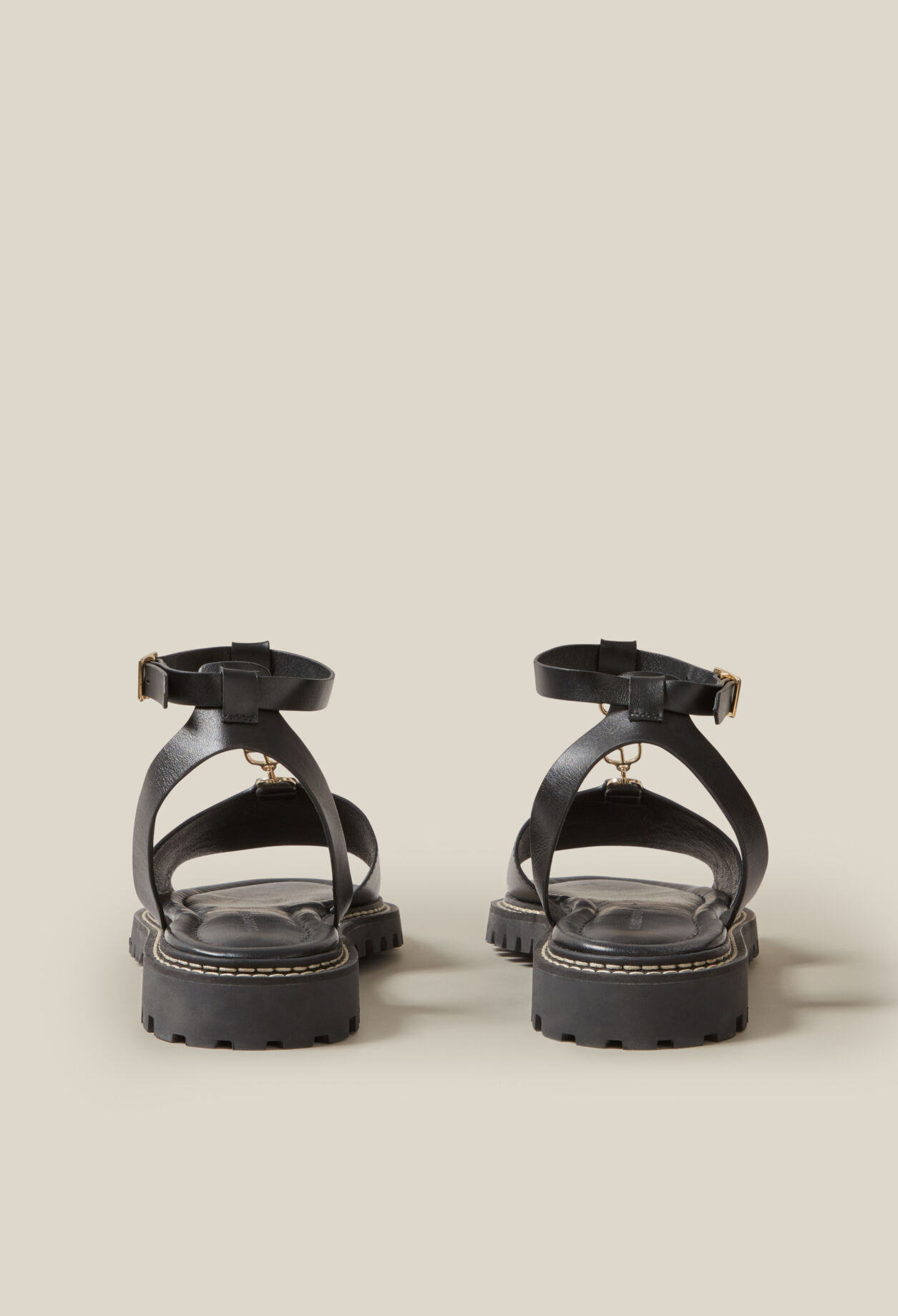 Leather sandals