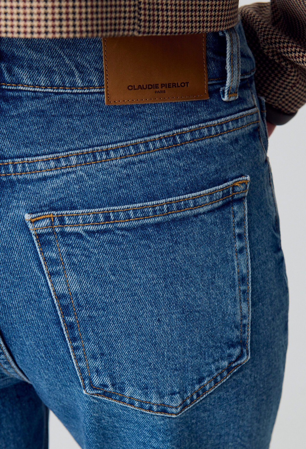 Jean Toto slim 7/8ème bleu délavé