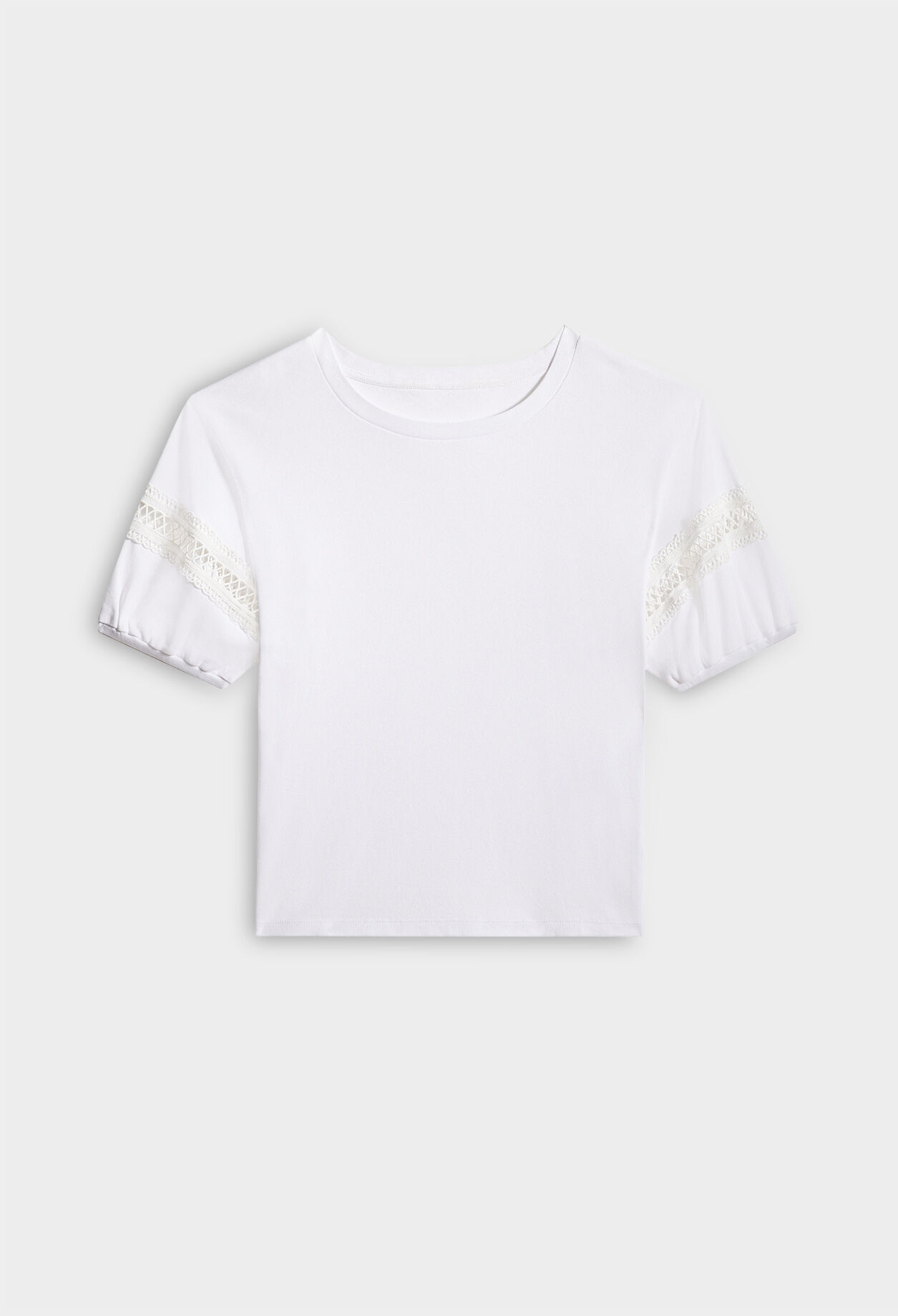 T-shirt à galons en coton biologique