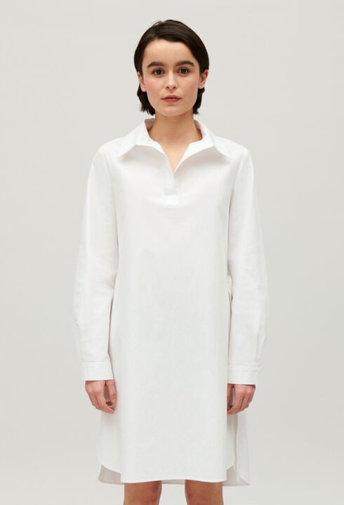 Short polo neck dress