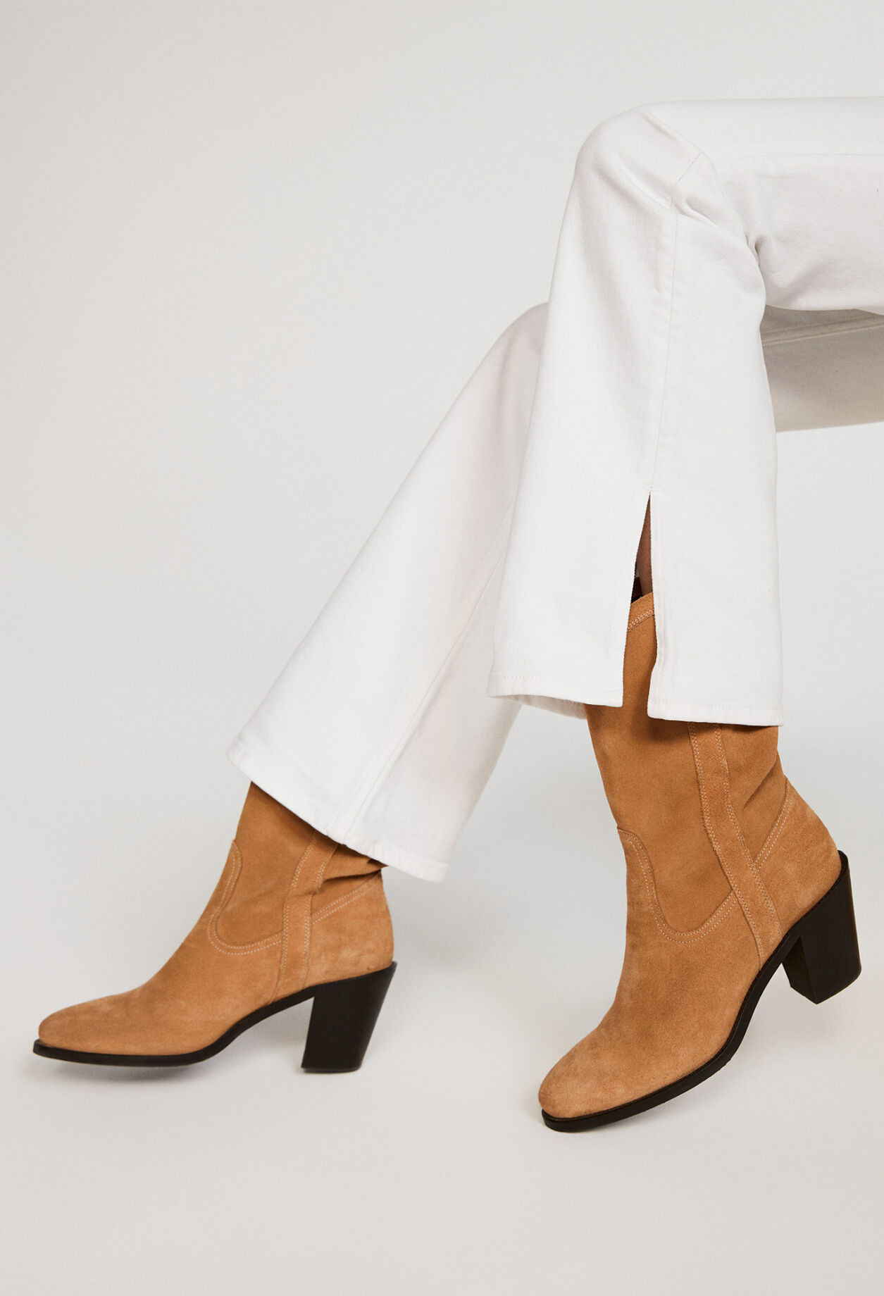 Jean bootcut économe en eau
