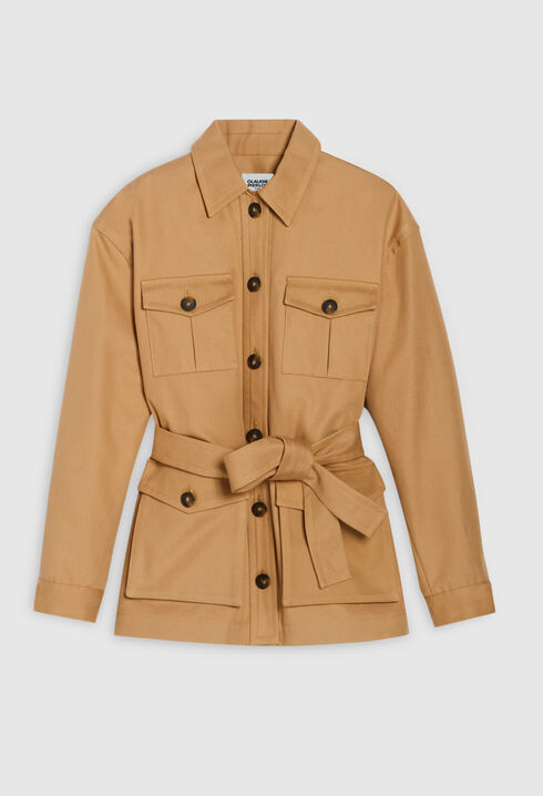 Sand safari jacket