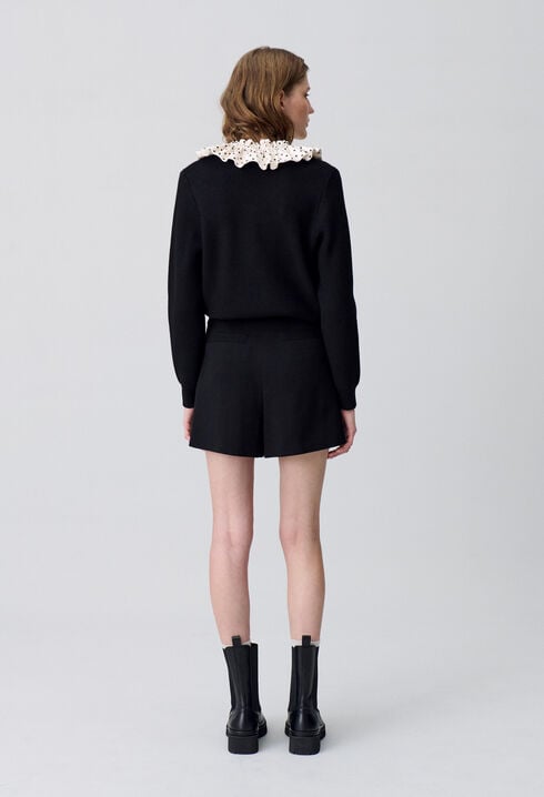Jupe-short courte