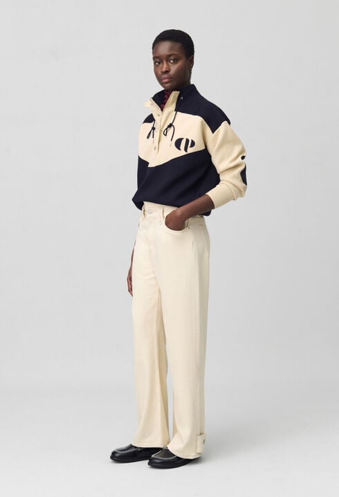 Sweatshirt Minimum col camionneur