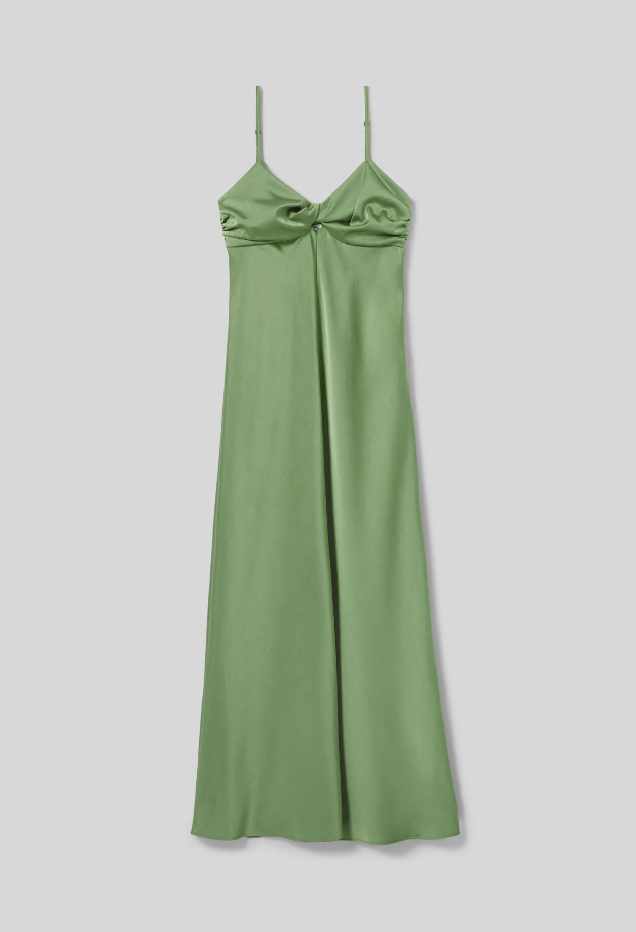 Satin Maxi Dress