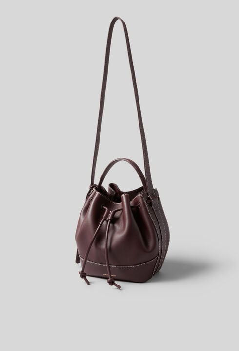 Sac seau cuir