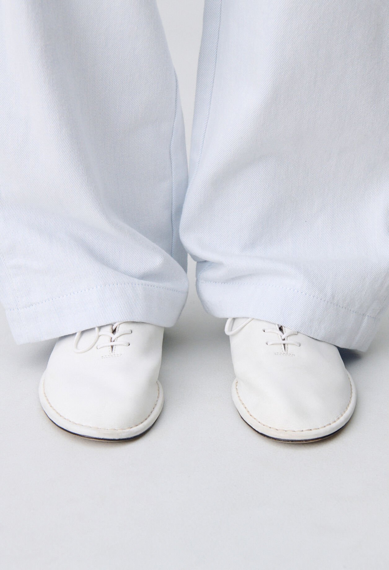 Soft leather brogues