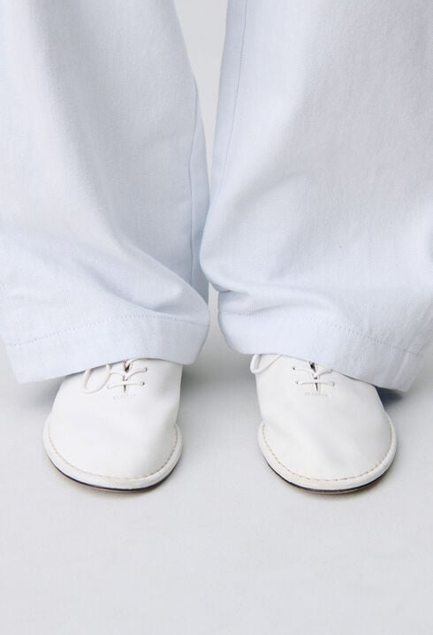 Derbies cuir souple