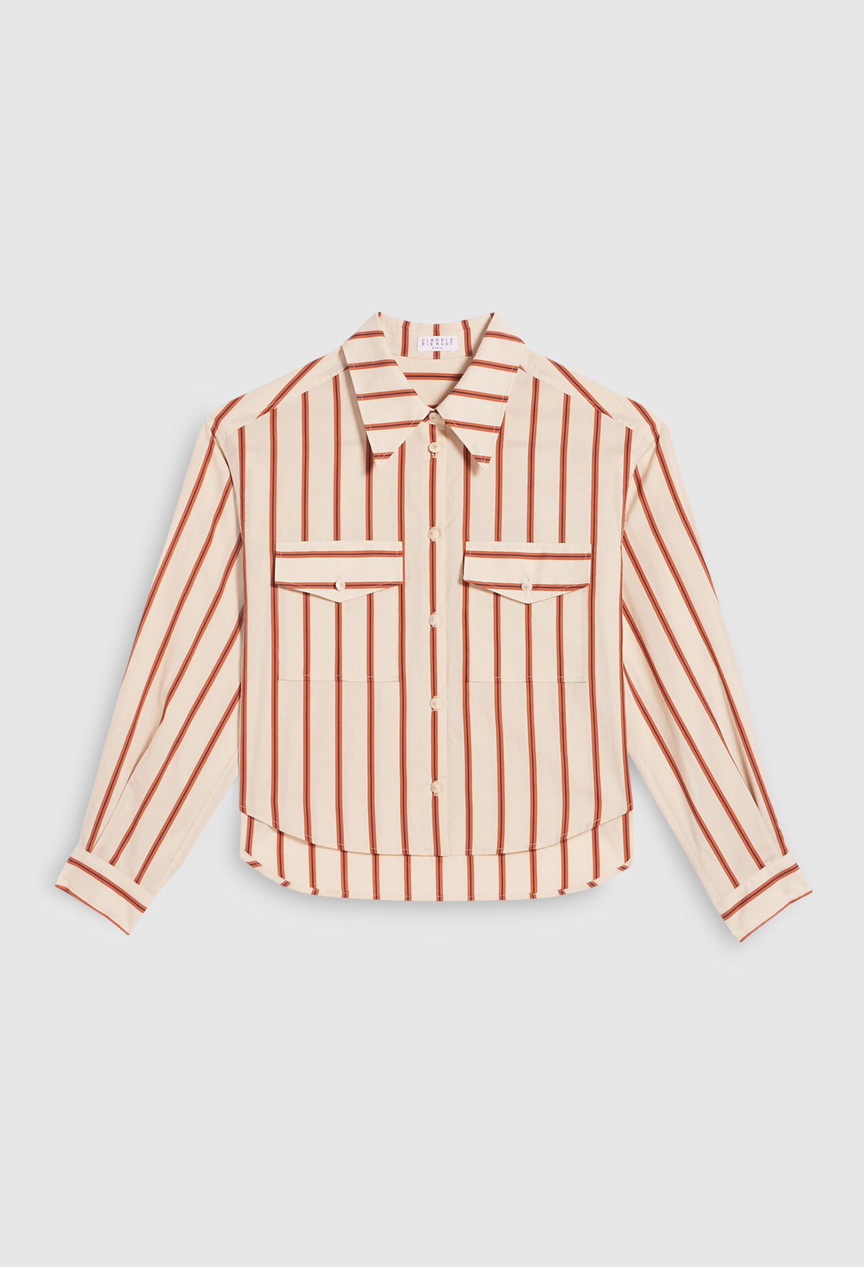 Flared shirt