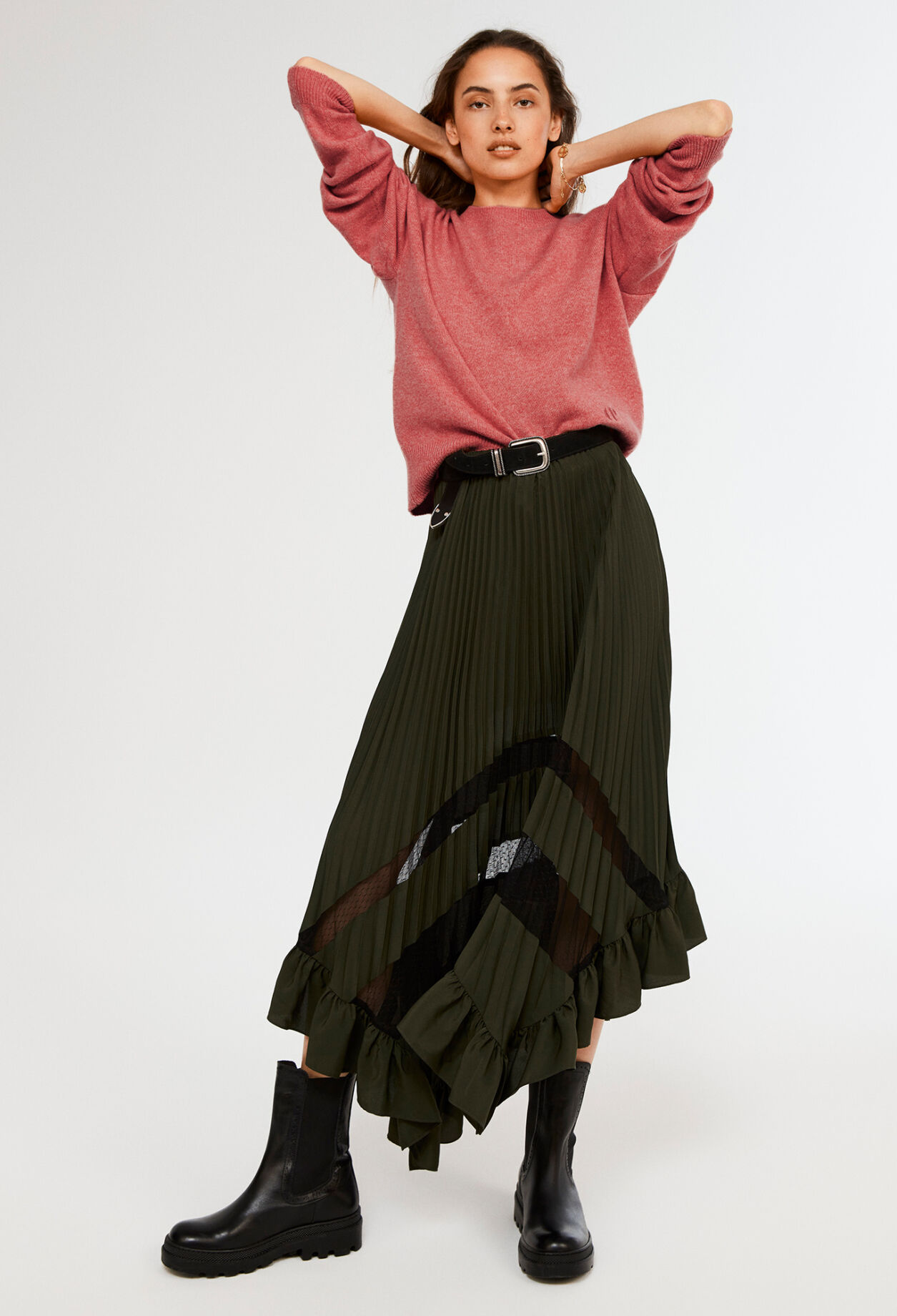 Jupe longue claudie pierlot outlet
