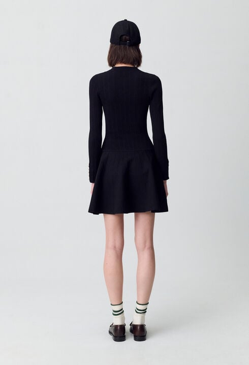 Robe courte patineuse