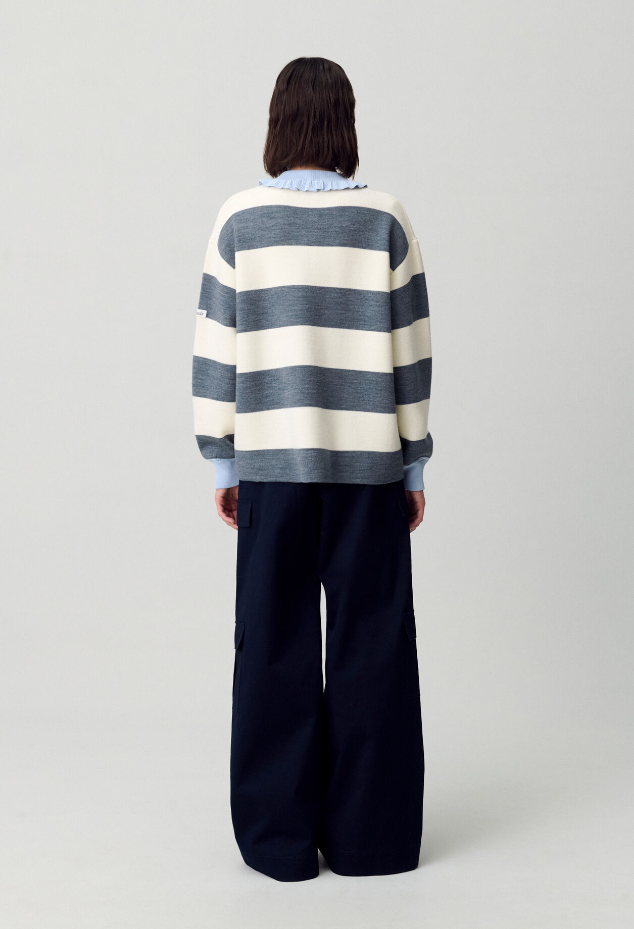 Striped Polo Jumper