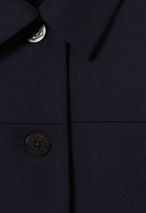 Veste boite marine