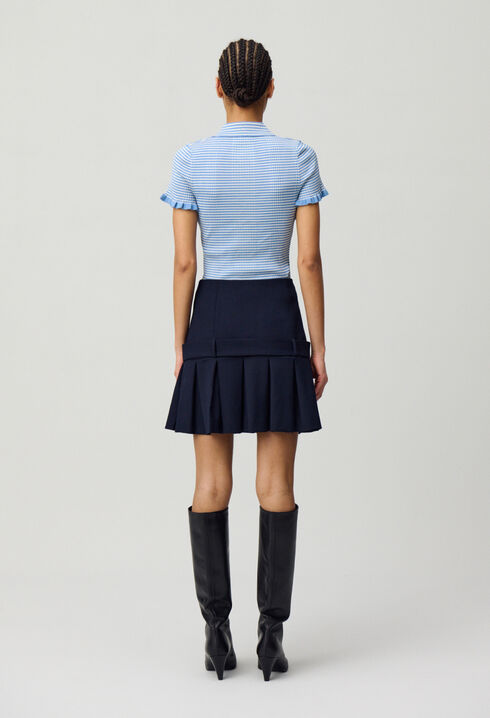 Jupe courte tailleur