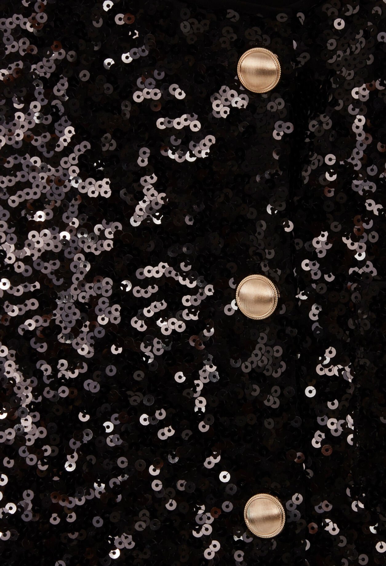 Cardigan sequins noir