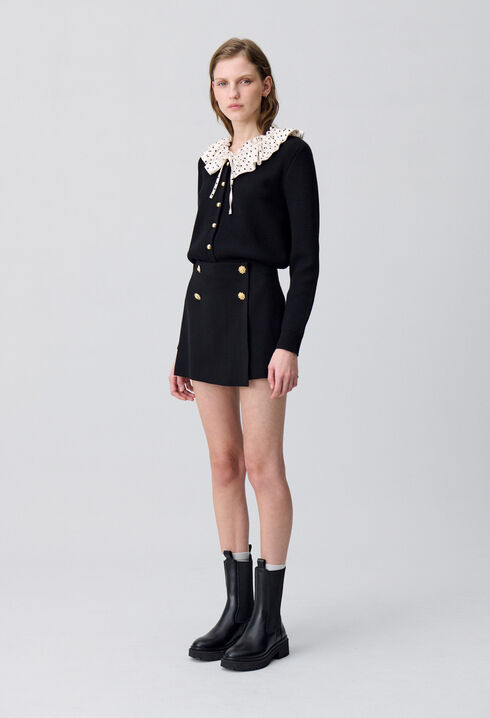 Jupe-short courte