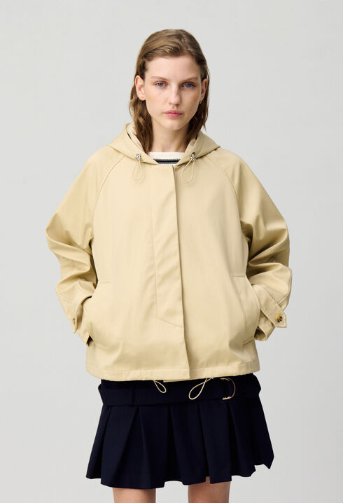 Parka légère à capuche
