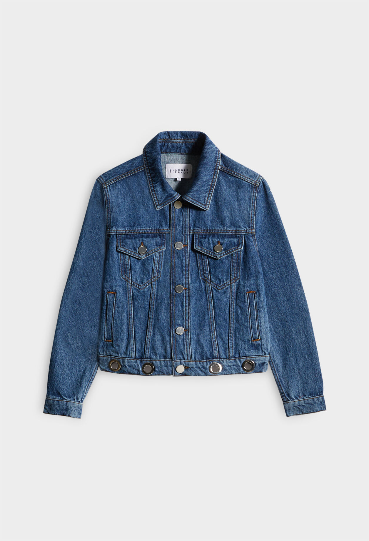 Blouson en jean économe en eau