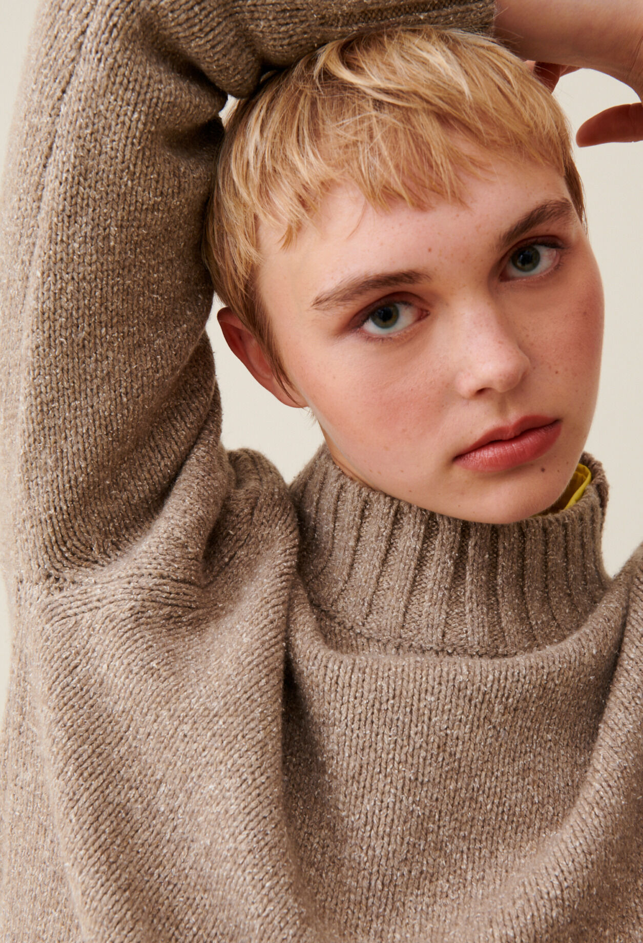 Wide turtleneck sweater best sale