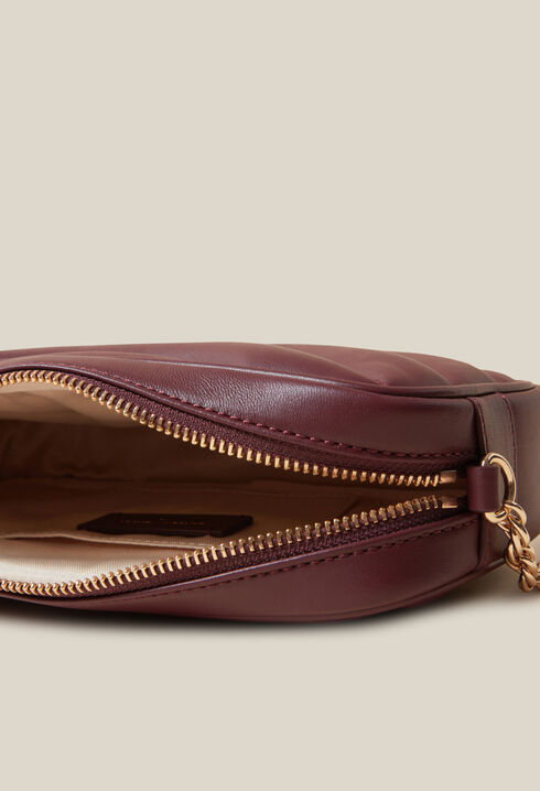 Sac Alba cuir matelassé chaîne